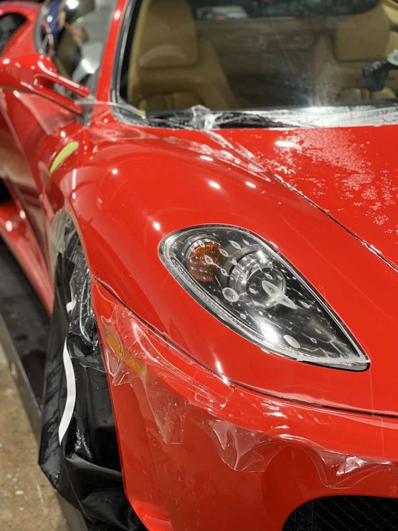 2007 Ferrari F430 in for Full Paint Protection Film